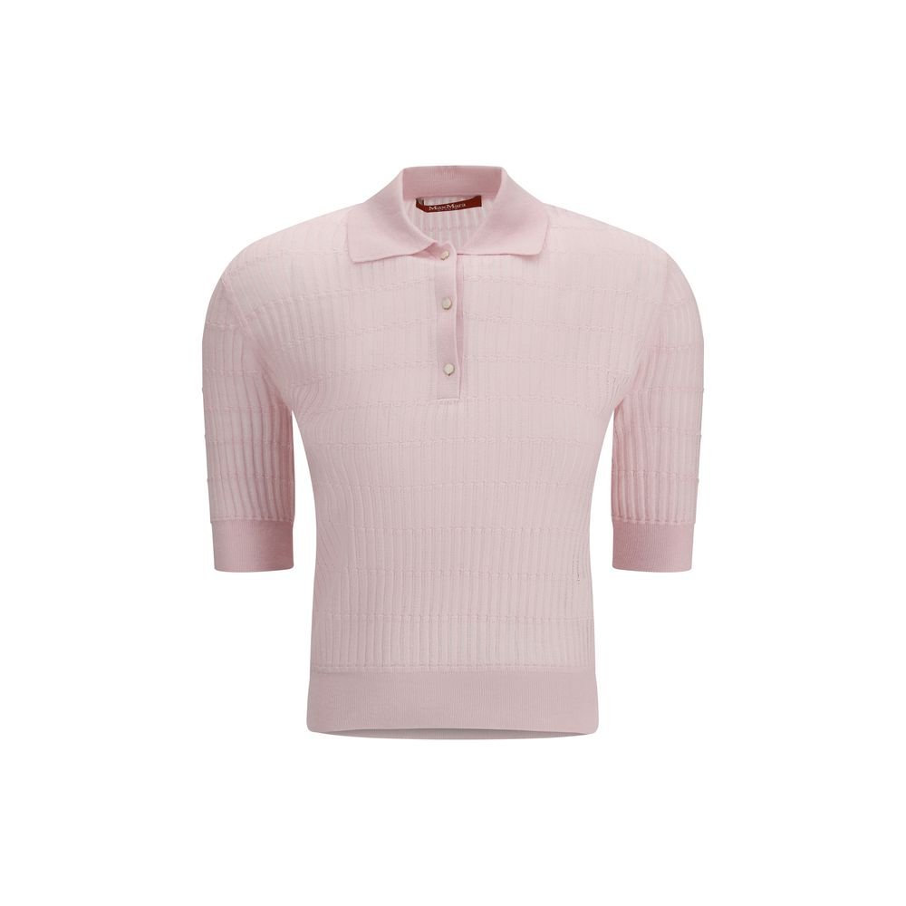 Max Mara Πολύχρωμο Μεταξωτό Πλεκτό Polo