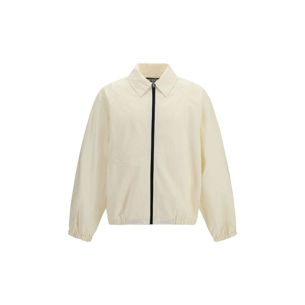 Jacquemus Λευκό Shell Jacket από Πολυαμίδιο
