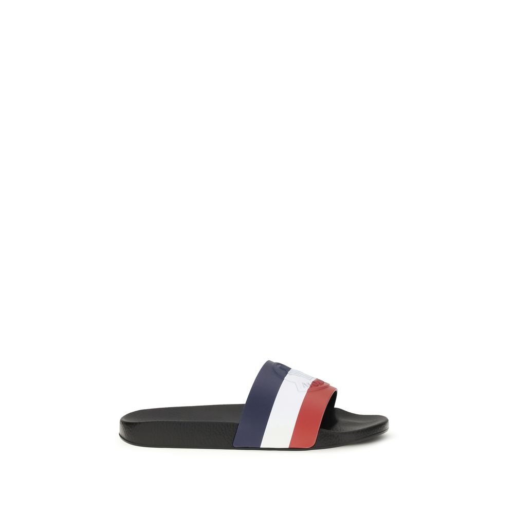 Moncler Πολύχρωμα Σανδάλια / Slides από Καουτσούκ