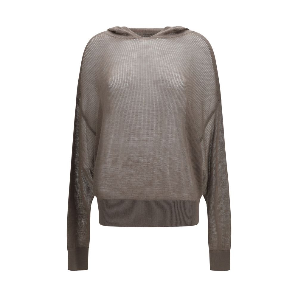 Rick Owens Γκρι Hoodie από Κασμίρ