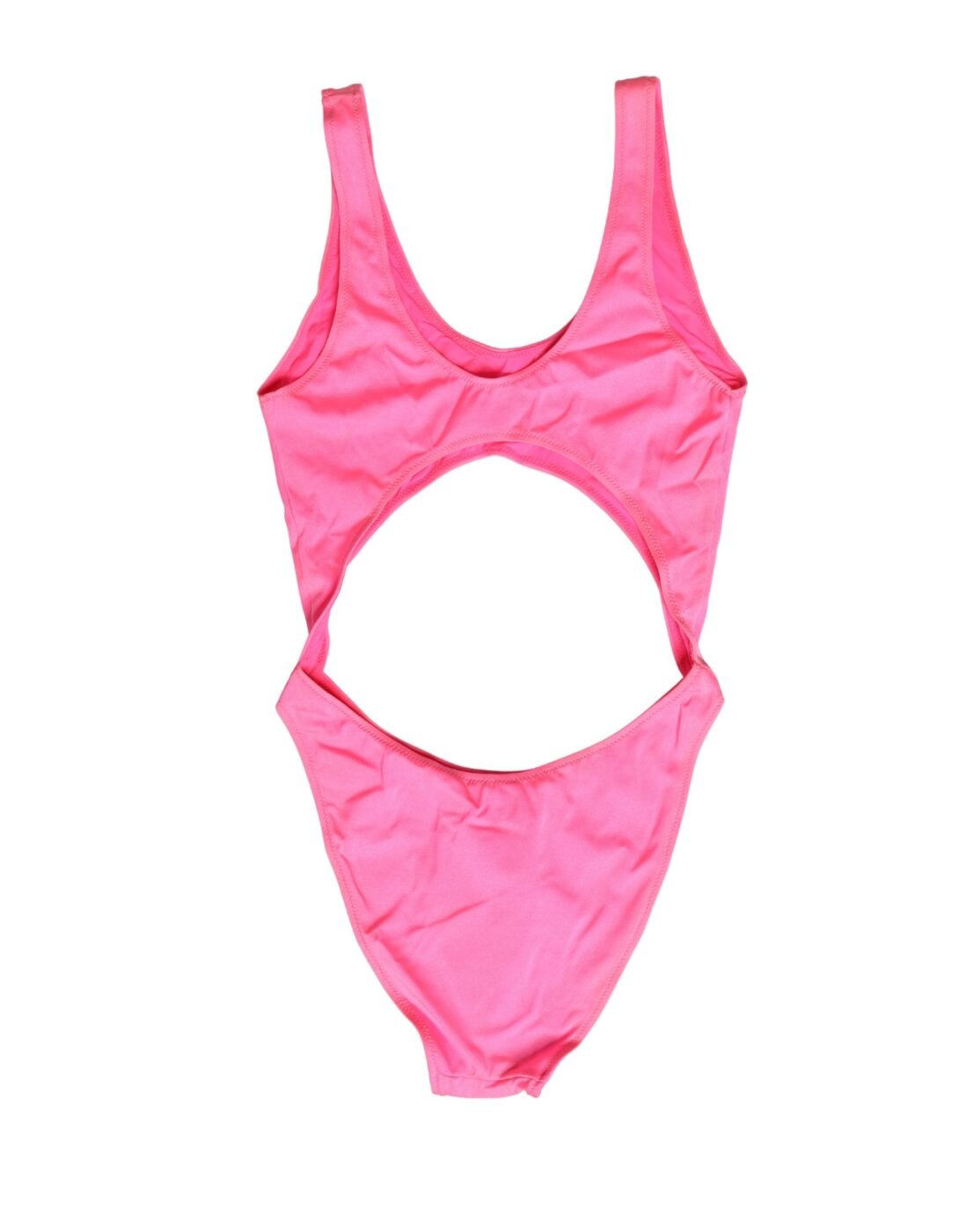 Dolce & Gabbana Ροζ Ολόσωμο Μαγιό με Cut-Out