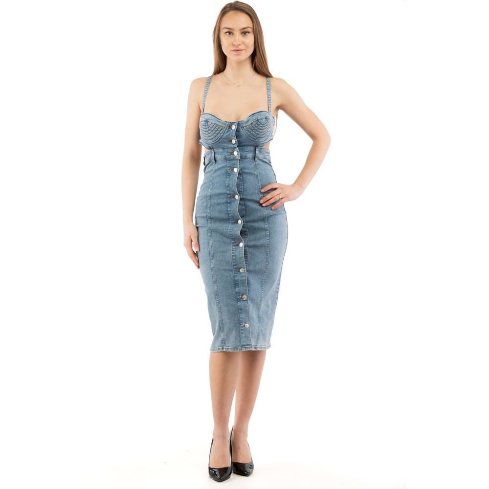 Moschino Βαμβακερό Casual Φόρεμα