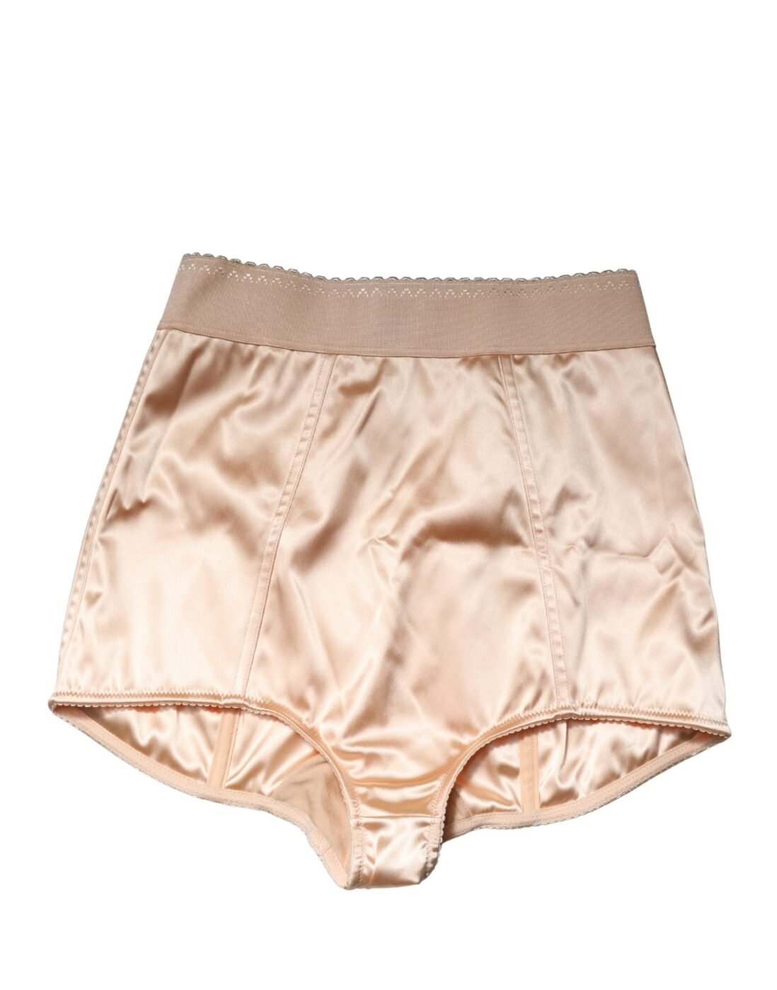 Dolce & Gabbana Μπεζ Μεταξωτό Ψηλόμεσο Girdle Σλιπ
