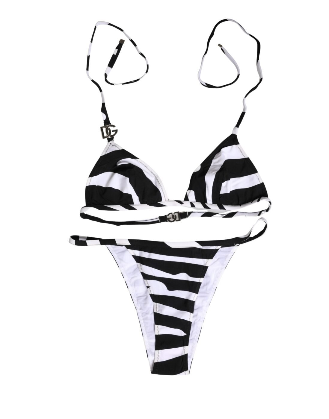 Dolce & Gabbana Ασπρόμαυρο Μπικίνι Zebra