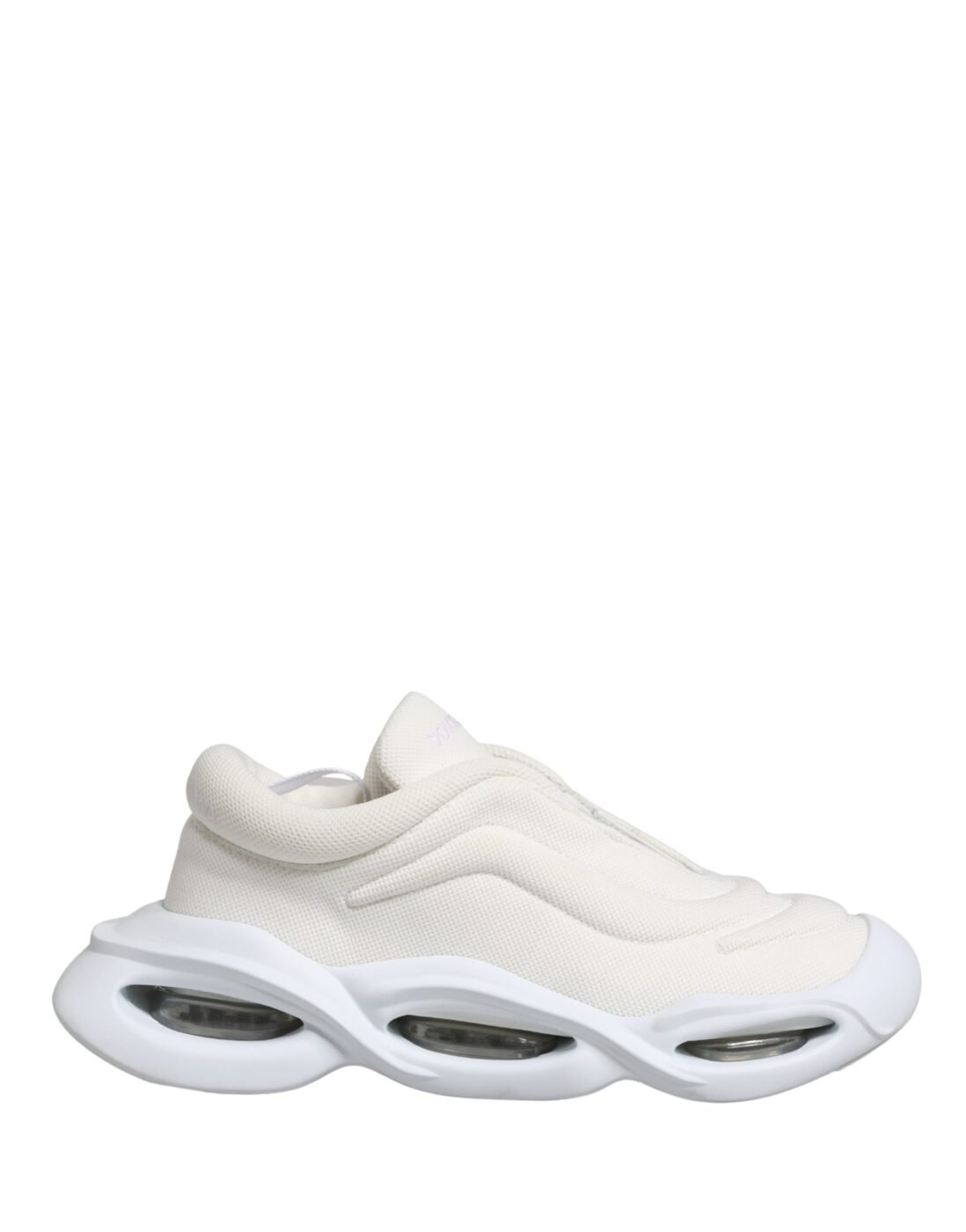 Dolce & Gabbana Λευκά Slip-On Wave Low Top Sneakers