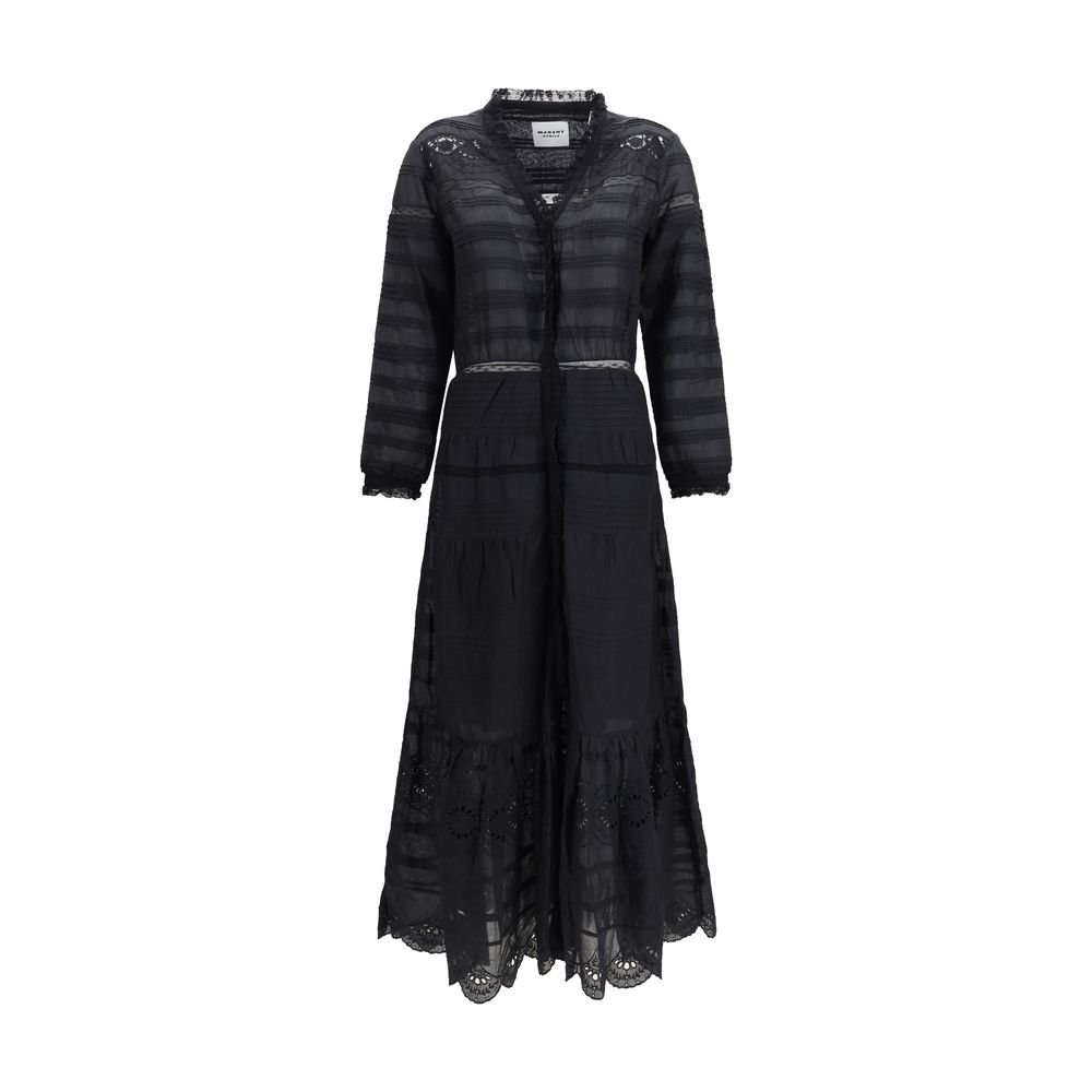 Marant Étoile Λευκό Βαμβακερό Shirt Φόρεμα Daniva