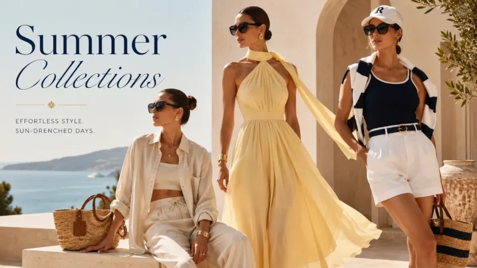 Καλοκαιρινή μόδα 2026 με γυναικεία summer looks, φορέματα και resort style