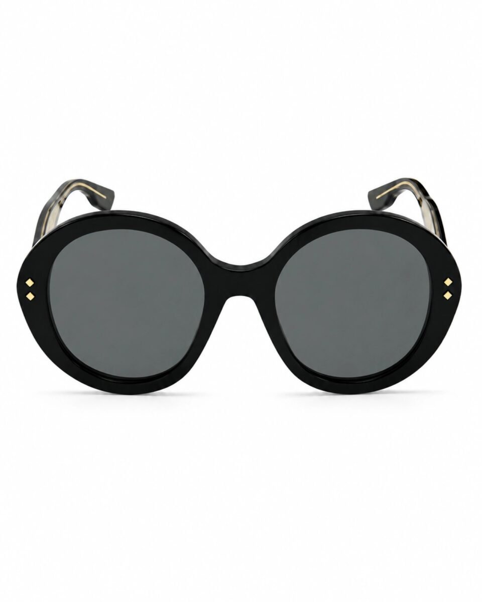 Gucci Γυναικεία Γυαλιά Ηλίου Oversized GG1081S 001 με Μαύρο Κοκάλινο Σκελετό
