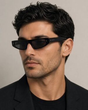 Gucci GG1634S 003 μαύρα γυαλιά ηλίου σε ανδρικό μοντέλο