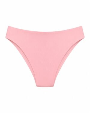 Tommy Jeans γυναικείο Brazilian bikini bottom σε ροζ χρώμα μπροστινή όψη