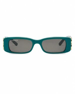 Πράσινα γυναικεία γυαλιά ηλίου Balenciaga BB0096S 006 με γκρι φακούς