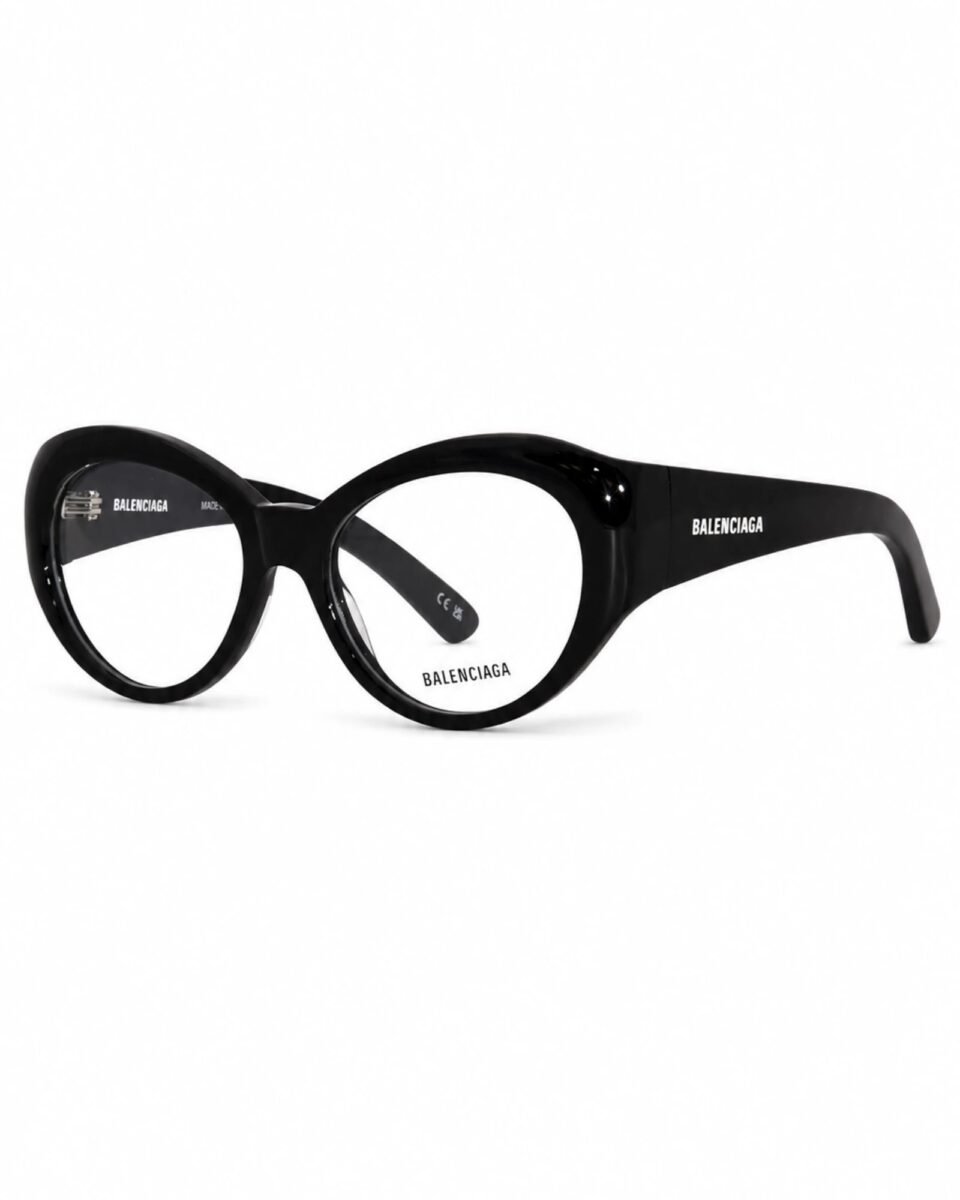 Balenciaga BB0268O 001 Γυναικεία Γυαλιά Οράσεως Οβάλ Μαύρα