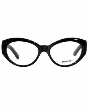 Balenciaga BB0268O 001 γυναικεία μαύρα γυαλιά οράσεως cat-eye, μπροστινή όψη