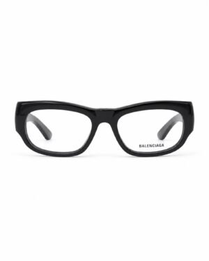 Balenciaga BB0269O 001 μαύρα γυναικεία γυαλιά οράσεως μπροστινή όψη