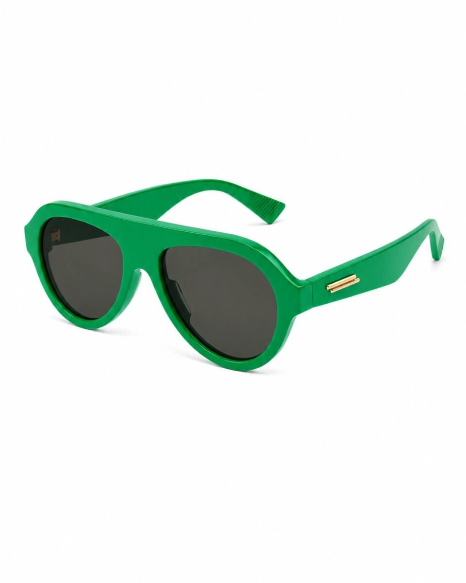 Bottega Veneta BV1214S 003 Πράσινα Γυαλιά Ηλίου Aviator