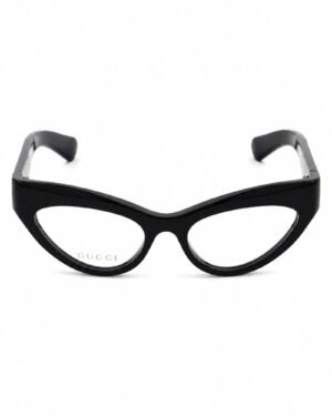 Μαύρα γυναικεία cat-eye γυαλιά οράσεως Gucci GG1295O 001