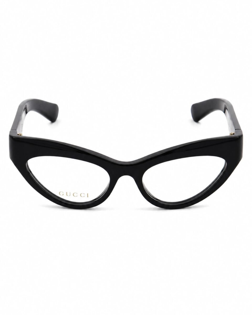 Μαύρα γυναικεία cat-eye γυαλιά οράσεως Gucci GG1295O 001