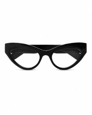 Gucci GG1295O 001 γυναικεία μαύρα γυαλιά οράσεως cat-eye