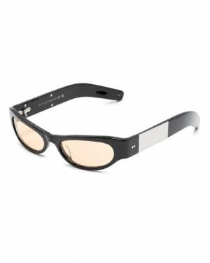 Gucci GG1635S 001 μαύρα γυναικεία γυαλιά ηλίου με κιτρινοκεχριμπαρένιους φακούς, πλάγια όψη