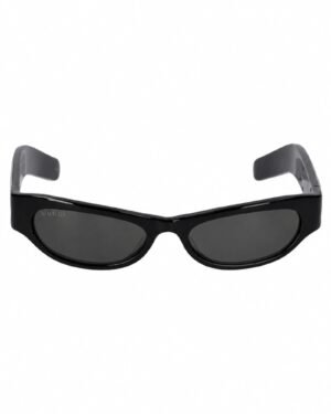 Gucci GG1635S 003 γυναικεία μαύρα γυαλιά ηλίου cat-eye με γκρι φακούς