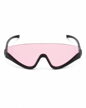 Gucci GG1650S 002 μαύρα γυαλιά ηλίου μάσκα με ροζ φακό