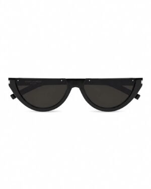 Saint Laurent SL 563 001 μαύρα unisex γυαλιά ηλίου μπροστινή όψη