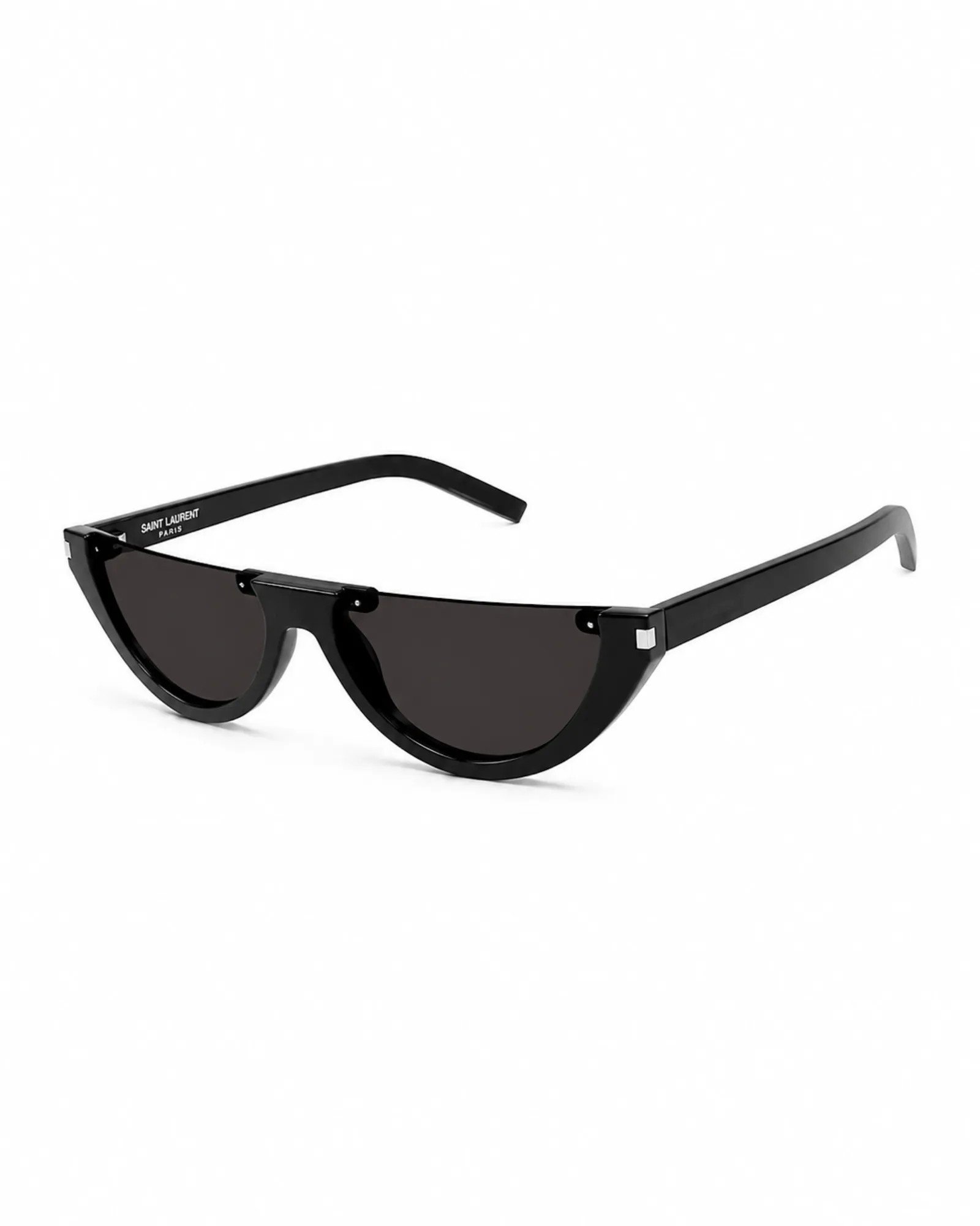 Saint Laurent SL 563 001 μαύρα γυαλιά ηλίου πλάγια όψη