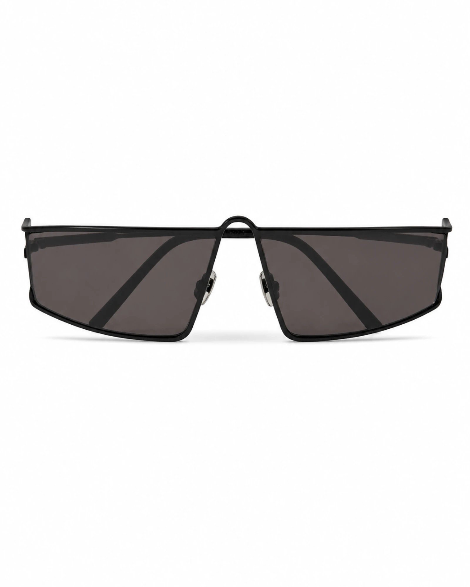 Saint Laurent SL 606 001 μαύρα unisex γυαλιά ηλίου σε μπροστινή όψη
