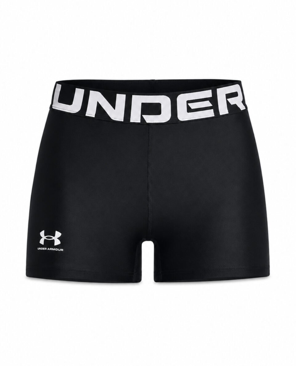 Under Armour Shorty HeatGear Γυναικείο Σορτς Μαύρο