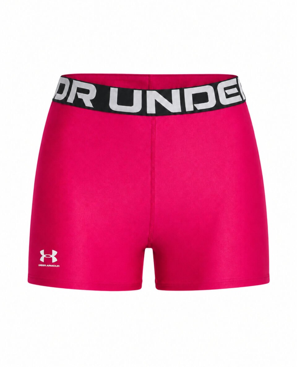 Under Armour HeatGear Shorty Γυναικείο Compression Σορτς Φούξια