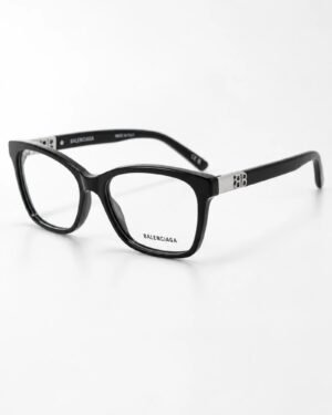 Balenciaga BB0186O 001 μαύρα γυναικεία γυαλιά οράσεως πλάγια όψη