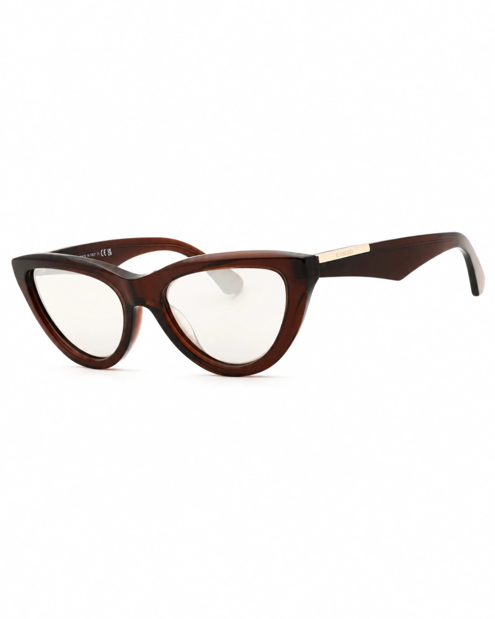 Burberry BE4436U 41448V καφέ γυναικεία cat-eye γυαλιά ηλίου 55mm