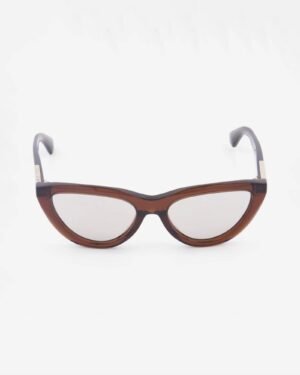 Burberry BE4436U 41448V καφέ cat-eye γυαλιά ηλίου frontal view 55mm