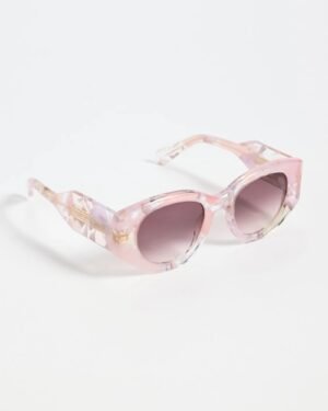 Chloé Gayia CH0251S 005 γυναικεία ροζ γυαλιά ηλίου με μωβ gradient φακούς λοξή όψη