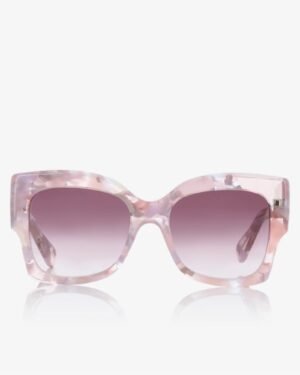 Chloé CH0252S 005 γυναικεία oversized γυαλιά ηλίου ροζ μπροστινή όψη