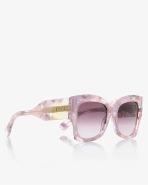 Chloé CH0252S 005 γυναικεία oversized γυαλιά ηλίου ροζ πλάγια λοξή όψη