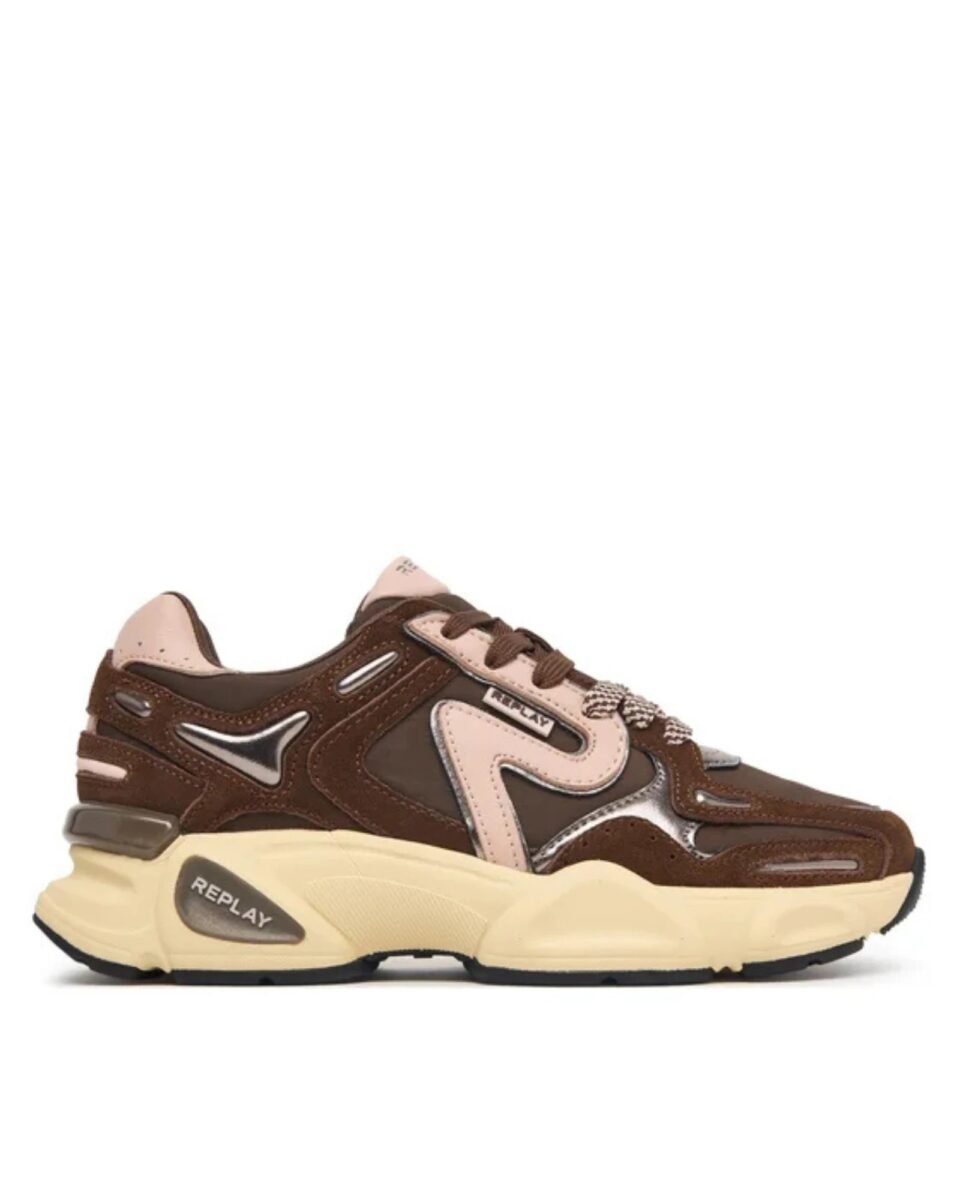 Replay Destiny W Sprint GWS9N.000.C000LT Γυναικεία Sneakers Καφέ