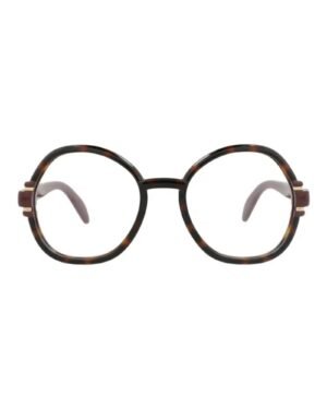 Gucci GG1069O 002 γυναικεία γυαλιά οράσεως Havana μπροστινή όψη