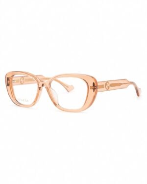 Gucci GG1559OK 003 γυαλιά οράσεως σε ροζ διάφανη απόχρωση