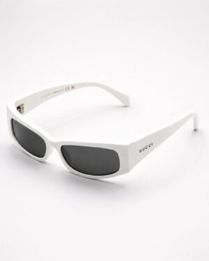 Gucci GG1778S 002 ανδρικά γυαλιά ηλίου λευκά με γκρι φακούς 58mm