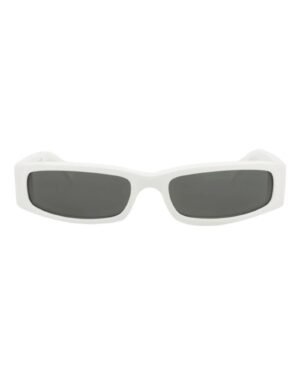 Gucci GG1778S 002 ανδρικά λευκά γυαλιά ηλίου με γκρι φακούς