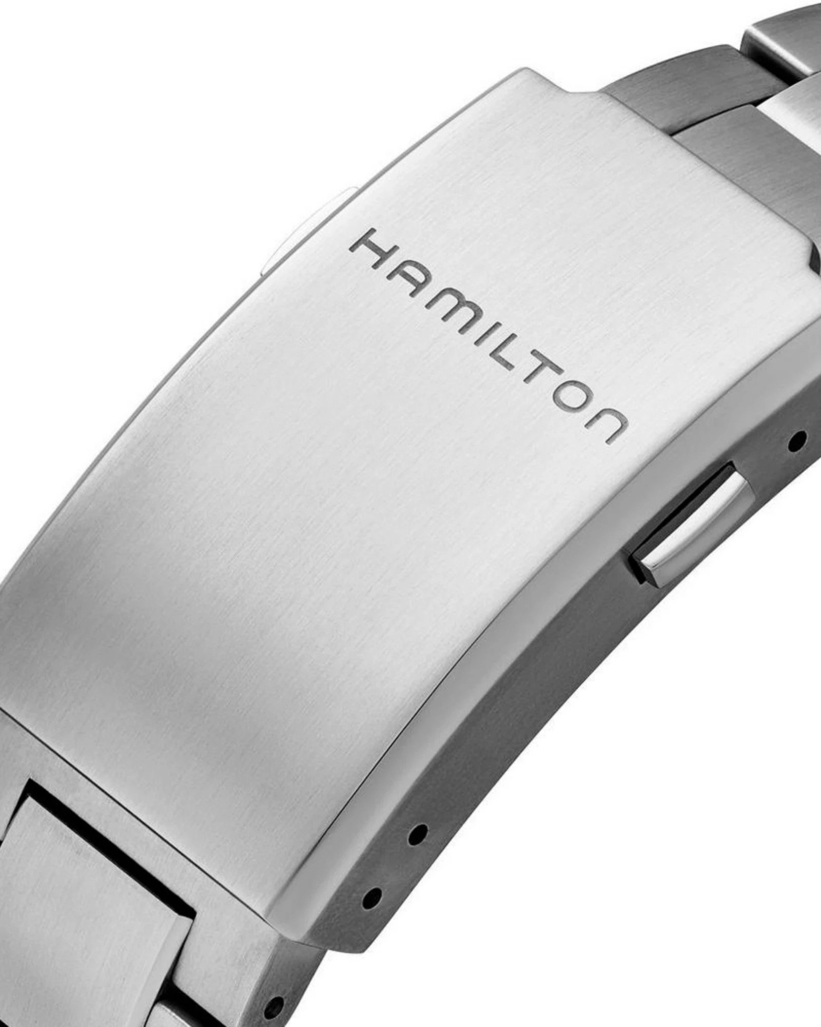 Κούμπωμα μπρασελέ Hamilton Khaki Navy Frogman H77815130