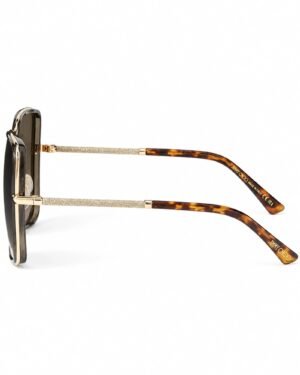 Jimmy Choo JAYLA/S 2F7/9O γυναικεία γυαλιά ηλίου Gold Grey πλάγια όψη
