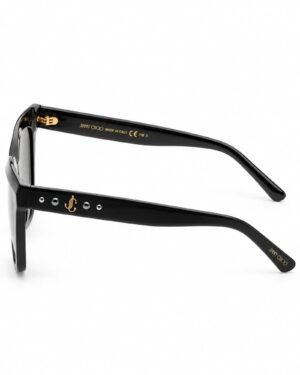 Jimmy Choo Julieka/S 807/9O μαύρα γυαλιά ηλίου λεπτομέρεια βραχίονα