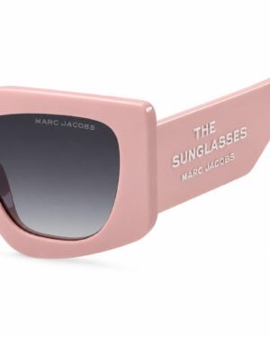 Marc Jacobs MARC 774/S 35J/9O ροζ γυαλιά ηλίου λεπτομέρεια λογότυπου στον βραχίονα