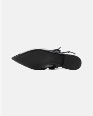 Εξωτερική σόλα PINKO Gianira 30 μαύρης slingback μπαλαρίνας