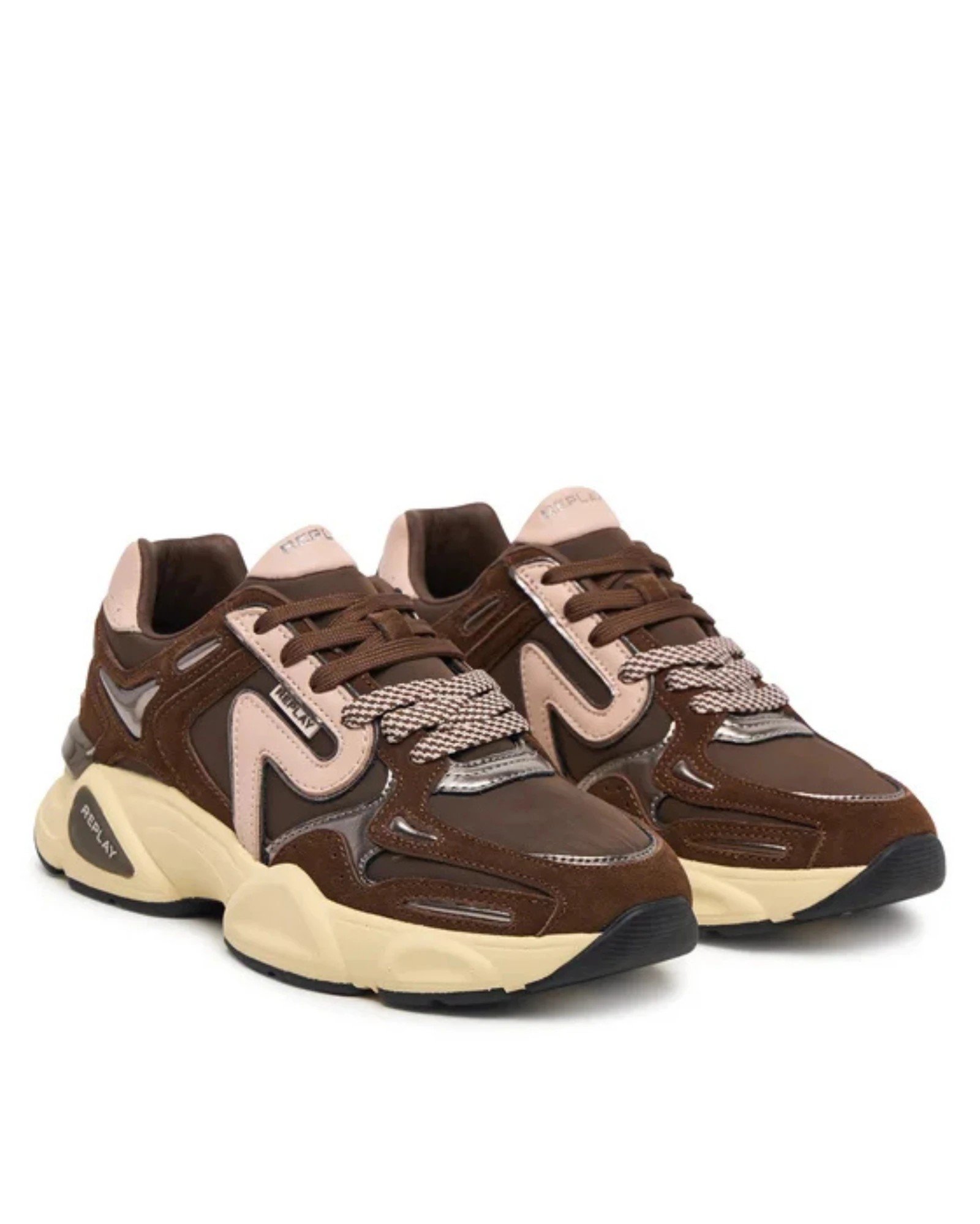 Replay Destiny W Sprint καφέ γυναικεία sneakers ζευγάρι