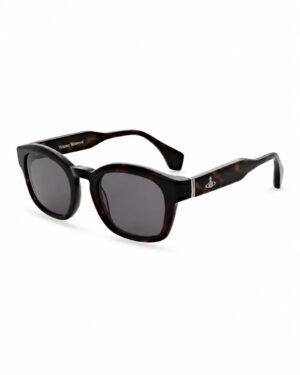 Vivienne Westwood VW5025 100 γυαλιά ηλίου tortoise σε 3/4 όψη