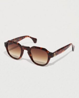Vivienne Westwood VW5087 110 γυναικεία γυαλιά ηλίου Dark Tortoise με gradient brown φακούς